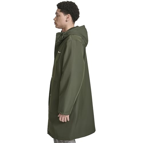 Champion Men's Full Length Stadium Jacket with Fleece Lining, Forest Night image 2