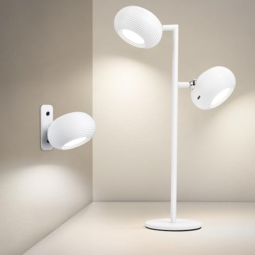 LuminexDesigns Cordless LED Wall Light with Detachable Magnetic Lamp Head - Image 2