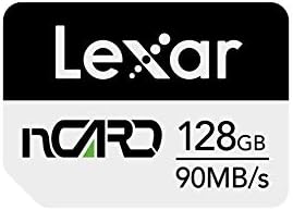 Lexar nCARD NM Karte 128GB, Bis zu 90 MB/s Lesen, Bis zu 70 MB/s Schreiben, Nano-Speicherkarte für Huawei Handy, Smartphones (LNCARD-128AMZN)