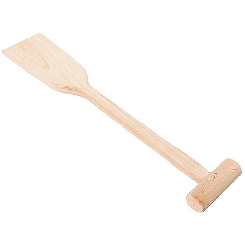 HOODANCOS 19.5in Boys and Girls Canoe Paddle Wooden Boat Oars Sturdy Wood Paddle for Boys and Girls