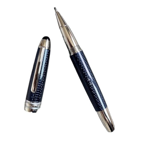 Stylo-plume bleu Twilight anti fatigue pour écrire sans effort avec son coffret cadeau