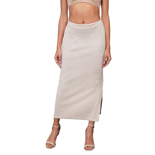 Image of Globus Women Skirt (GS571954 Ivory Sheen 28)