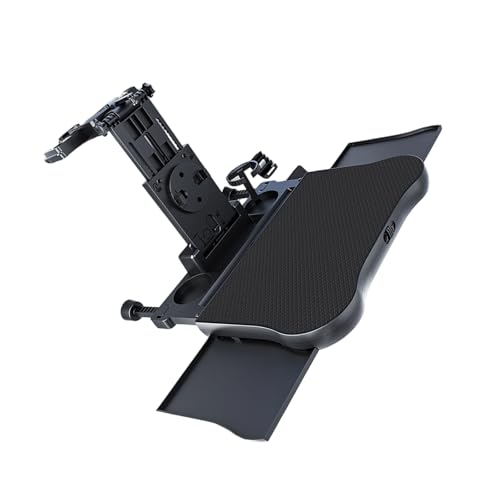 Plateau pliable voiture avec porte-gobelet et support téléphone réglable