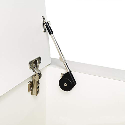 KCCOGT Lid Stay 105 Degree Open with Soft Close, Lid Support Hinge for Toy Box, Easy Install