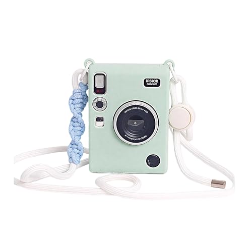 �J�����\�t�g�V���R���P�[�X �O���[���J���[ ���炩�Ō���̂��鎿�� ���o�[�A�[�}�[ �X�L���{�f�B�J�o�[�v���e�N�^�[ �x�m�t�C�����`�F�LInstax Mini EVO�J�����p