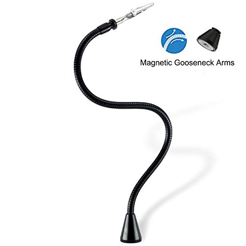 Magnetic Helping Hand, Soldering Helping Hands, 4 Pcb Pillars Circuit Board Holder With Flexible Metal Arms Heavy Duty Base Electronic Repair Tool #TOP4