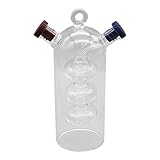 Photo Gallery milageto dispenser cilindrico per olio e aceto a doppia camera in vetro soffiato a mano per accessori per condimenti per insalata, versatile e trasparente Photo Gallery milageto dispenser cilindrico per olio e aceto a doppia camera in vetro soffiato a mano per accessori per condimenti per insalata, versatile e trasparente