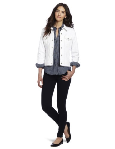 Levi's Women's Authentic Trucker Jacket, Rinse, Medium