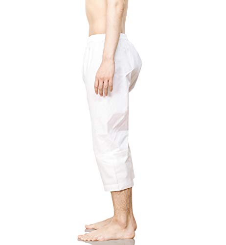 KYOETSU（キョウエツ）『ステテコメンズ大きいサイズ白綿着物M／L／LL（20000238）』