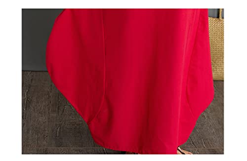 Robe pull décontractée en coton Hndudnff mi-saison Robe En8 S - 7