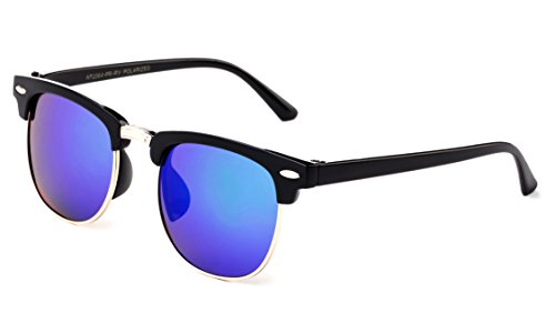 Kids Polarized Sunglasses Retro Horn Rimmed Sunglasses Girls Boys (2-12 Years)3