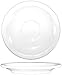 ITI-DO-36 Porcelain Dover 4-3/4-Inch After Dinner Saucer, 36-Piece, White