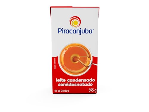 Piracanjuba - Leite Condensado Semidesnatado, 395g