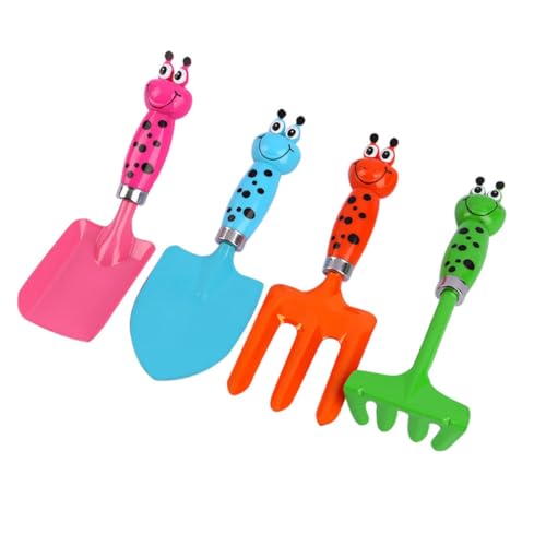MILISTEN Gartenspielzeug Set Multifunktionales Gartentool aus Sicherem Kunststoff Leicht und Tragbar für Outdoor Spiel für Jungen und Mädchen Garten oder Am Strand Zufällige Farbe