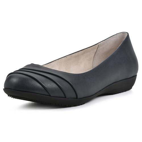 Image of Cliffs by White Mountain Women's Clara Cushioned Ballet Flat