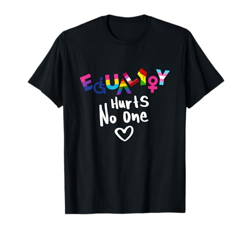 Equality Hurts No One LGBT Black Disabled Women Rights T-Shirt