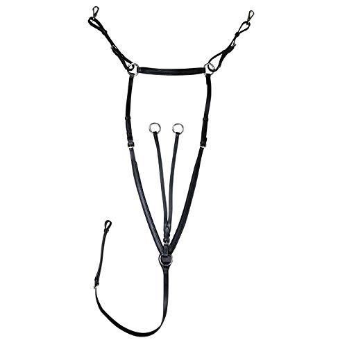 Pértigo para cabeza HKM Ruby negro con acabados de alta resistencia 2