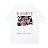 KATSEYE T-Shirt for Women UK Y2K Print Shirts Katseye Merch Womens Shirts Short Sleeve Tops Crew Neck Cute Fashion Blouse White S #1