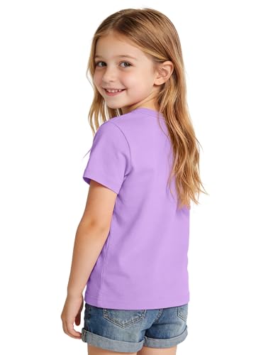 Image of Birthday Girl Shirt Toddler Baby Girls Birthday Outfit Cotton T-Shirt Size 2-10 Years