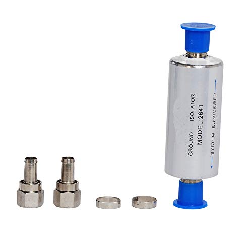 SaferCCTV Cable TV Ground Loop Noise Isolator