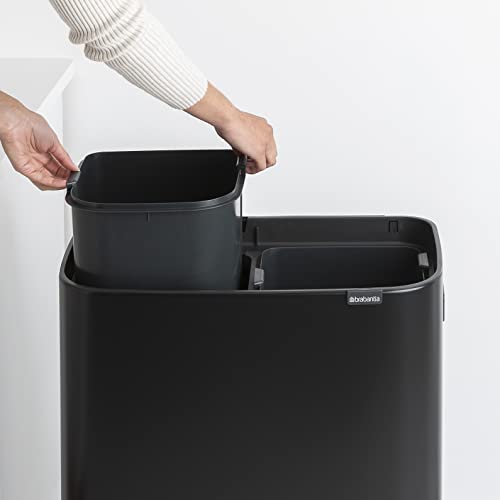 Papelera de Cocina Brabantia Bo Hi Touch Top 30 litros Negro miniatura 6