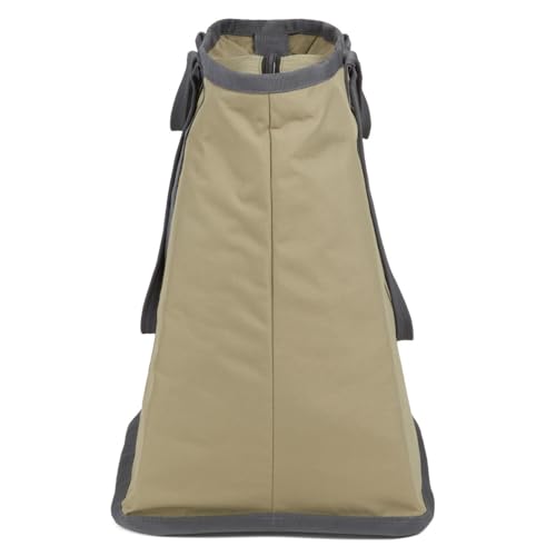 evo M Utility 50L Olive Tote - Heavy Duty Haul with Shoulder Straps, Tarpaulin Lined, Organizes Ski Boots & Snow Gear, 22”x18”x11” - Easy Clean Up2