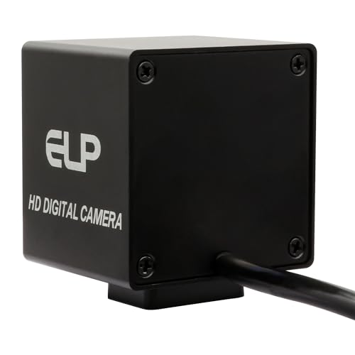 Image of ELP 4K USB Camera 3.6mm Fixed Focus Lens Mini USB Webcam, UHD 2160P USB Camera with Color Sensor for Industrial Mini UVC USB2.0 Web Camera for Computer, Laptop, PC