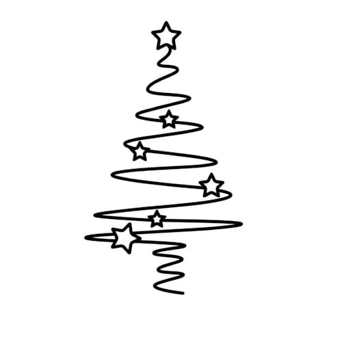 Weihnachtsbaum Wand 28 jiejack Weihnachtsbaum Wanddekoration, Eisenlinien Kunstwerk,...