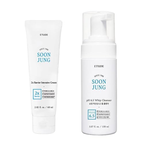 ETUDE SoonJung 2x Barrier Intensive Cream Rich Moisture (2.02 fl ...