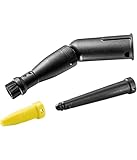 Dampf-Turbo-Bürste und Power-Düsenset Zubehör Cleaner mit der Fensterdüse verlängerter Spitze, können Nähte Ecken Kanten leicht gereinigt, für SC1701 / SC1702