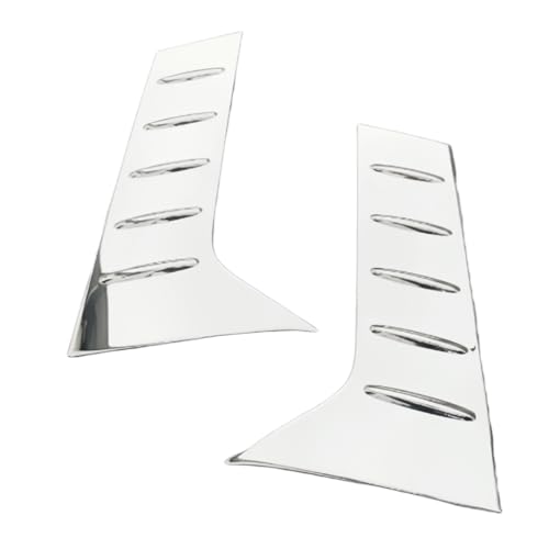 【CDC】Dピラー カバー ガーニッシュ(シルバー)「 アルファード ヴェルファイア に対応 (For ALPHARD ELLFIRE) 30系 2015年~」 社外品