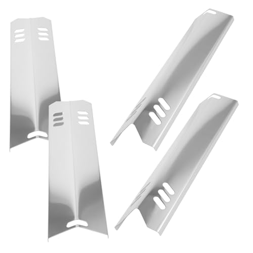 BESPORTBLE 4piezas Placas Calefactoras Parrilla Acero Inoxidable Protector Térmico Accesorios Barbacoa