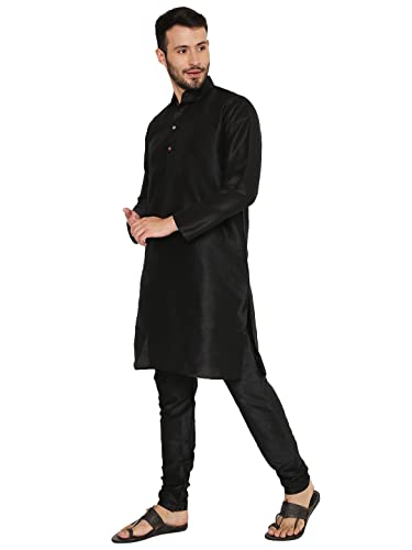 Image of Maharaja Banarasi Dupion Silk Kurta Pjama Set for Men