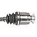 GSP NCV36168 CV Axle Assembly - Compatible with Select Honda Civic Sedan with Manual Transmission; Right Front (Passenger Side)