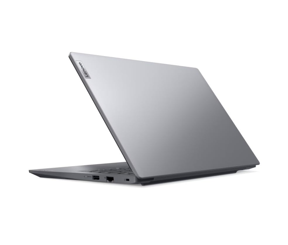 Image of Lenovo V14 G5 IRL 14 inch FHD Laptop | 13th Gen Intel Core Processor | 8GB DDR5 RAM | 512GB SSD | Windows 11 | Wi-Fi 6 | Thin & Lightweight Business Laptop | Luna Grey