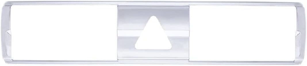 C2W Chrome Hazard Switch Panel Trim for 2018-2021 Freightliner Cascadia