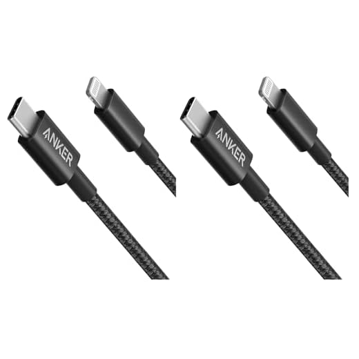 Durable Nylon USB-C to Lightning Cords