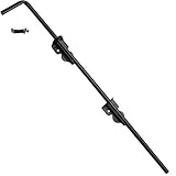 Wood Gate Drop Rod (AKA Cane Bolt, Drop Pin) - 24' Wood Fence Gate Rod for Holding Gate to The...