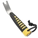 Snap Tool for Boat Canvas Snaps, Practical Canvas Snap Removal Tool with Non-Slip Silicone Grip, Ideal Anglers and Boater Gifts Yellow