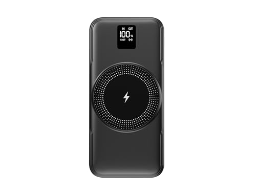 WYE PD20W (20000mAh) MSafe Wireless Charging Power Bank - Black/White Options (Black, 20,000 mAh) WYE PD20W (20000mAh) MSafe Wireless Charging Power Bank - Black/White Options (Black, 20,000 mAh)