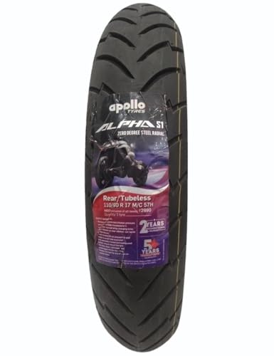 Image of SCOOTER BIKE MOTORCYCLE TYRE 110 /80R17 ALPHA S1 57H TL