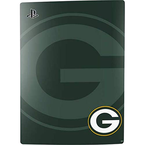 Skinit Decal Gaming Skin Compatible with PS5 Digital Edition Bundle - Officially Licensed NFL Green Bay Packers Double Vision Design
