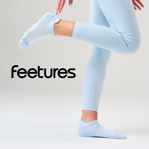 Image of Feetures High Performance Ultra Light Ankle Sock - No Show Socks for Women & Men with Heel Tab