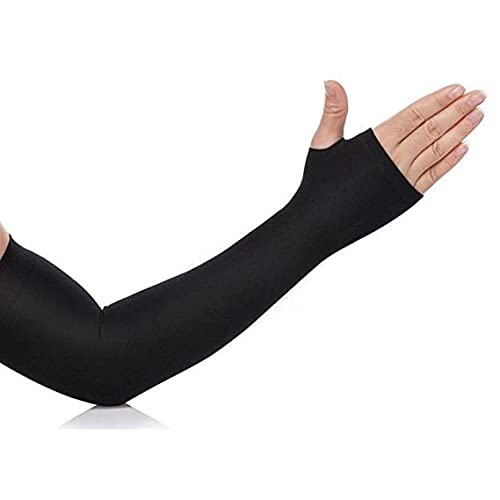 Let's Silim Arm Sleeves Men & Women Sunlight Protection Protection from Dust, Pollution, Sunburn, UV Protection - Suitable for, Sports - Hand Summer Gloves