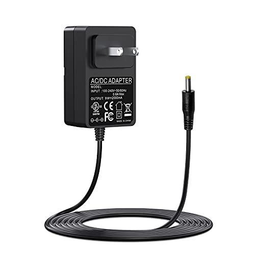 9V Power Supply for Korg Volca Syth Bass, Beats Rhythm, Keys Loop Synthesizer, Korg KA350 KROSS-61 KROSS-88 Replacement Korg Volca Power Supply Cord