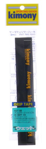 kimony(キモニー) ハイソフトEXグリップテープ ブラック KGT100 BK