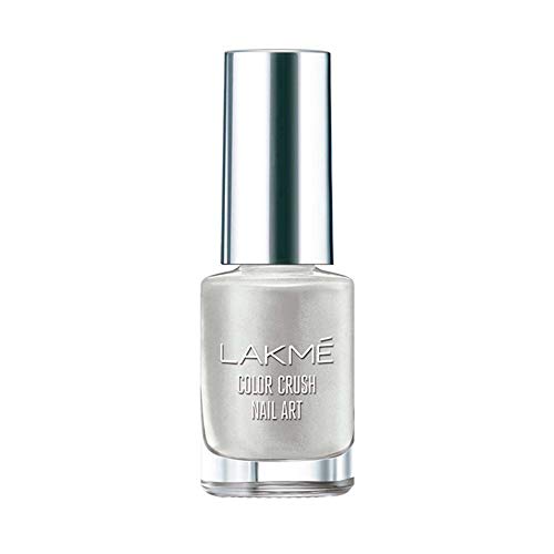 Lakmé Color Crush Nailart, M11 Classic Silver, 6 ml