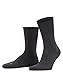 Produktbild FALKE Unisex Socken Run U So Baumwolle Funktionsmaterial einfarbig 1 Paar, Grau Dark Grey 3970, 49-50