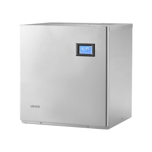 VEVOR Commercial Ice Maker Machine 560 Lbs/24H Stainless Steel Head Only