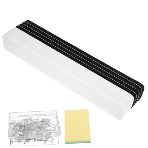 Angoily Office Accessories Felt Bulletin Board Cork Board Tiles for Wall for Office